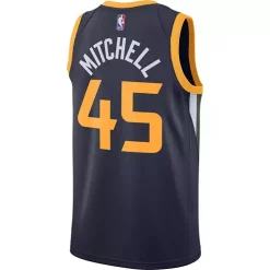 Nike Utah Jazz Donovan Mitchell #45 Icon Edition Swingman Jersey