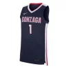 Nike Gonzaga Bulldogs #1 Replica Basketball Jersey