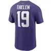 Nike Minnesota Vikings Adam Thielen #19 Name & Number T-Shirt -CHAMPRO SHOP 19453519655 1