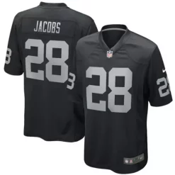Nike Las Vegas Raiders Josh Jacobs #28 Game Jersey