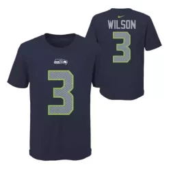 Nike Kids' Seattle Seahawks Russell Wilson #3 T-Shirt -CHAMPRO SHOP 19467496790 1