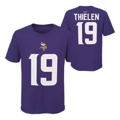 Nike Kids' Minnesota Vikings Adam Thielen #19 T-Shirt -CHAMPRO SHOP 19467496802 1