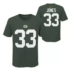 Nike Kids' Green Bay Packers Aaron Jones #33 T-Shirt -CHAMPRO SHOP 19467496822 1