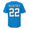 Nike Kids' Carolina Panthers Christian McCaffrey #22 Name & Number T-Shirt -CHAMPRO SHOP 19467497083