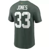 Nike Green Bay Packers Aaron Jones #33 Name & Number T-Shirt