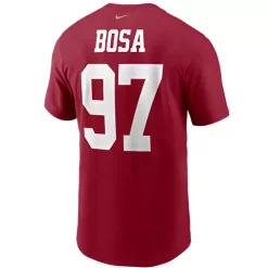 Nike San Francisco 49ers Nick Bosa #97 Name & Number T-Shirt