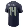 Nike Seattle Seahawks DK Metcalf #14 Name & Number T-Shirt -CHAMPRO SHOP 19480004961
