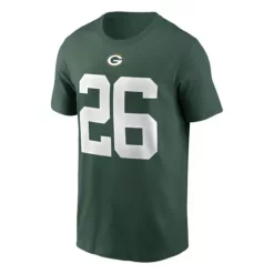 Nike Green Bay Packers Darnell Savage Jr #26 Name & Number T-Shirt -CHAMPRO SHOP 19480077405 1