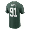 Nike Green Bay Packers Preston Smith #91 Name & Number T-Shirt -CHAMPRO SHOP 19480077417