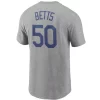 Nike Los Angeles Dodgers Mookie Betts #50 Name & Number T-Shirt -CHAMPRO SHOP 19480375136