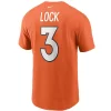 Nike Denver Broncos Drew Lock #3 Name & Number T-Shirt
