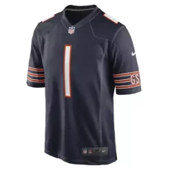 Nike Chicago Bears Justin Fields #1 Game Jersey -CHAMPRO SHOP 19480448358 1