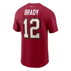 Nike Tampa Bay Buccaneers Tom Brady #12 Name & Number T-Shirt