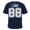 Nike Dallas Cowboys CeeDee Lamb #88 Name & Number T-Shirt -CHAMPRO SHOP 19480486087 1