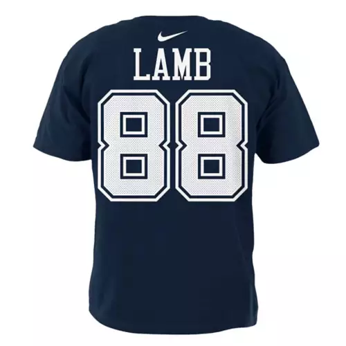 Nike Dallas Cowboys CeeDee Lamb #88 Name & Number T-Shirt 3 Nike Dallas Cowboys CeeDee Lamb #88 Name & Number T-Shirt