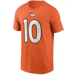 Nike Denver Broncos Jerry Jeudy #10 Name & Number T-Shirt -CHAMPRO SHOP 19480486099