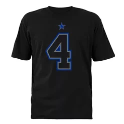Nike Dallas Cowboys Dak Prescott #4 Alternate Name & Number T-Shirt -CHAMPRO SHOP 19480914320 1