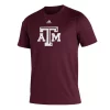 Adidas Texas A&M Aggies 22 Logo T-Shirt -CHAMPRO SHOP 19481206795