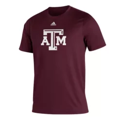 Adidas Texas A&M Aggies 22 Logo T-Shirt