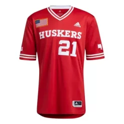 Adidas Nebraska Cornhuskers Replica Baseball Jersey