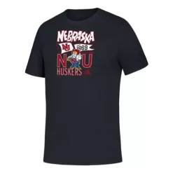Adidas Kids' Nebraska Cornhuskers Antiquing T-Shirt