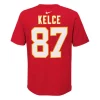 Nike Kids' Kansas City Chiefs Travis Kelce #87 Name & Number T-Shirt