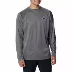 Columbia Dallas Cowboys Term Tackle Long Sleeve Shirt