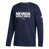 Adidas Women's Nevada Wolf Pack Diamond Crewneck Sweatshirt -CHAMPRO SHOP 19493405304