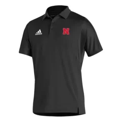 Adidas Nebraska Cornhuskers Sideline Coordinator Polo