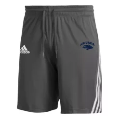 Adidas Nevada Wolf Pack 3 Stripe Shorts