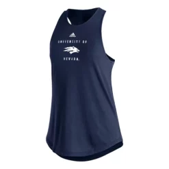Adidas Women's Nevada Wolf Pack 3 Strip Tank