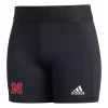Adidas Women's Nebraska Cornhuskers Logo Shorts