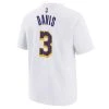 Nike Kids' Los Angeles Lakers Anthony Davis Icon Name & Number T-Shirt -CHAMPRO SHOP 19501130264