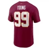 Nike Washington Football Team Chase Young #99 Name & Number T-Shirt 1 Nike Washington Football Team Chase Young #99 Name & Number T-Shirt -CHAMPRO SHOP 19513559351