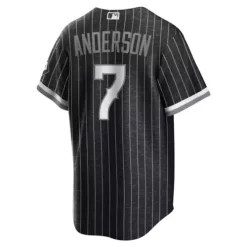 Nike Chicago White Sox Tim Anderson #7 City Connect Replica Jersey