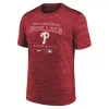 Nike Philadelphia Phillies Authentic Collection Velocity T-Shirt -CHAMPRO SHOP 19513678466