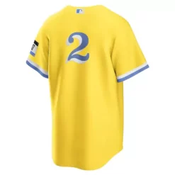 Nike Boston Red Sox Xander Bogaerts #2 2021 City Connect Jersey