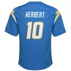Nike Kids' Los Angeles Chargers Justin Herbert #10 Game Jersey -CHAMPRO SHOP 19517875258