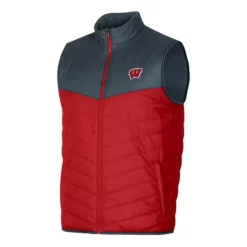 Under Armour Wisconsin Badgers Reversible Puffer Vest