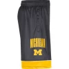 Nike Michigan Wolverines Fastbreak Basketball Shorts -CHAMPRO SHOP 19524226141