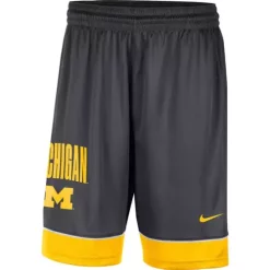 Nike Michigan Wolverines Fastbreak Basketball Shorts -CHAMPRO SHOP 19524226141 2