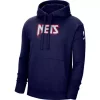 Nike Brooklyn Nets City Edition Mixed Moment Tape Essential Hoodie -CHAMPRO SHOP 19524260531