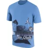 Nike Jordan North Carolina Tar Heels 90's Hoops T-Shirt -CHAMPRO SHOP 19524582620