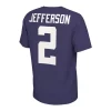 Nike LSU Tigers Justin Jefferson #2 Name And Number T-Shirt -CHAMPRO SHOP 19524634408