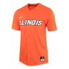 Nike Illinois Fighting Illini Replica Baseball Jersey -CHAMPRO SHOP 19557133513