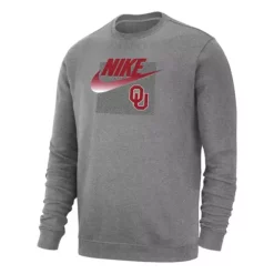 Nike Oklahoma Sooners Remix Crewneck Sweatshirt