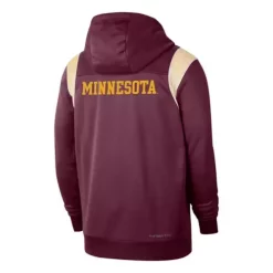 Nike Minnesota Golden Gophers Sideline Therma Full Zip Hoodie -CHAMPRO SHOP 19557163923 1