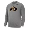 Nike Colorado Buffaloes Logo Crewneck Sweatshirt -CHAMPRO SHOP 19557187697