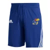 Adidas Kansas Jayhawks 3 Stripe Shorts -CHAMPRO SHOP 19573585027
