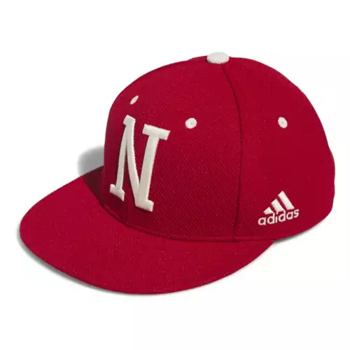 Adidas Nebraska Cornhuskers Cream Baseball Hat 6 Adidas Nebraska Cornhuskers Cream Baseball Hat - Image 4